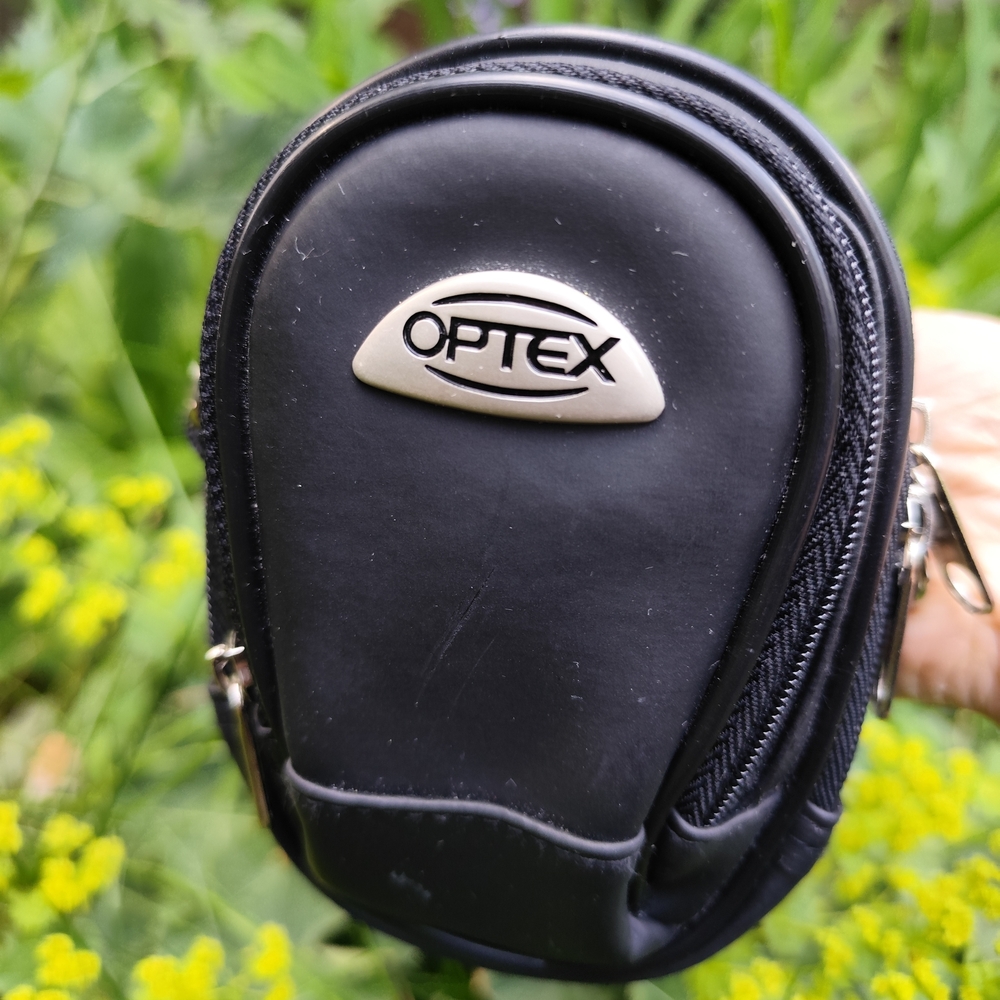 4/$50⭐️OPTEX Black Faux Leather Camera Bag Case Multiple Compartments